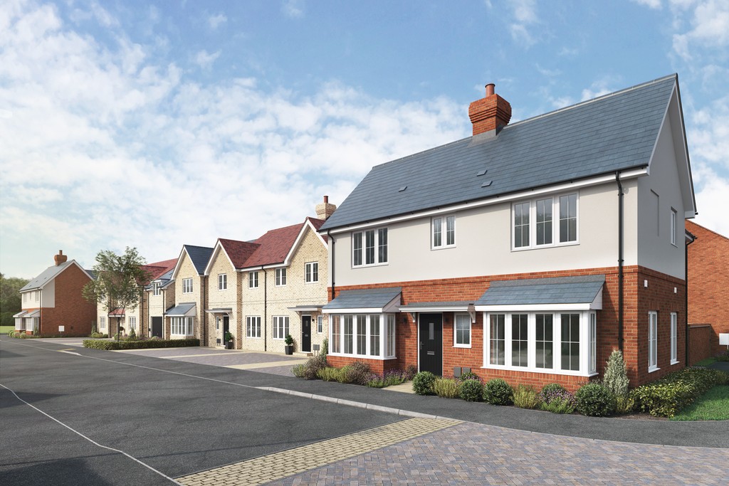 External image of homes at Wivenhoe Gardens by Cala Homes