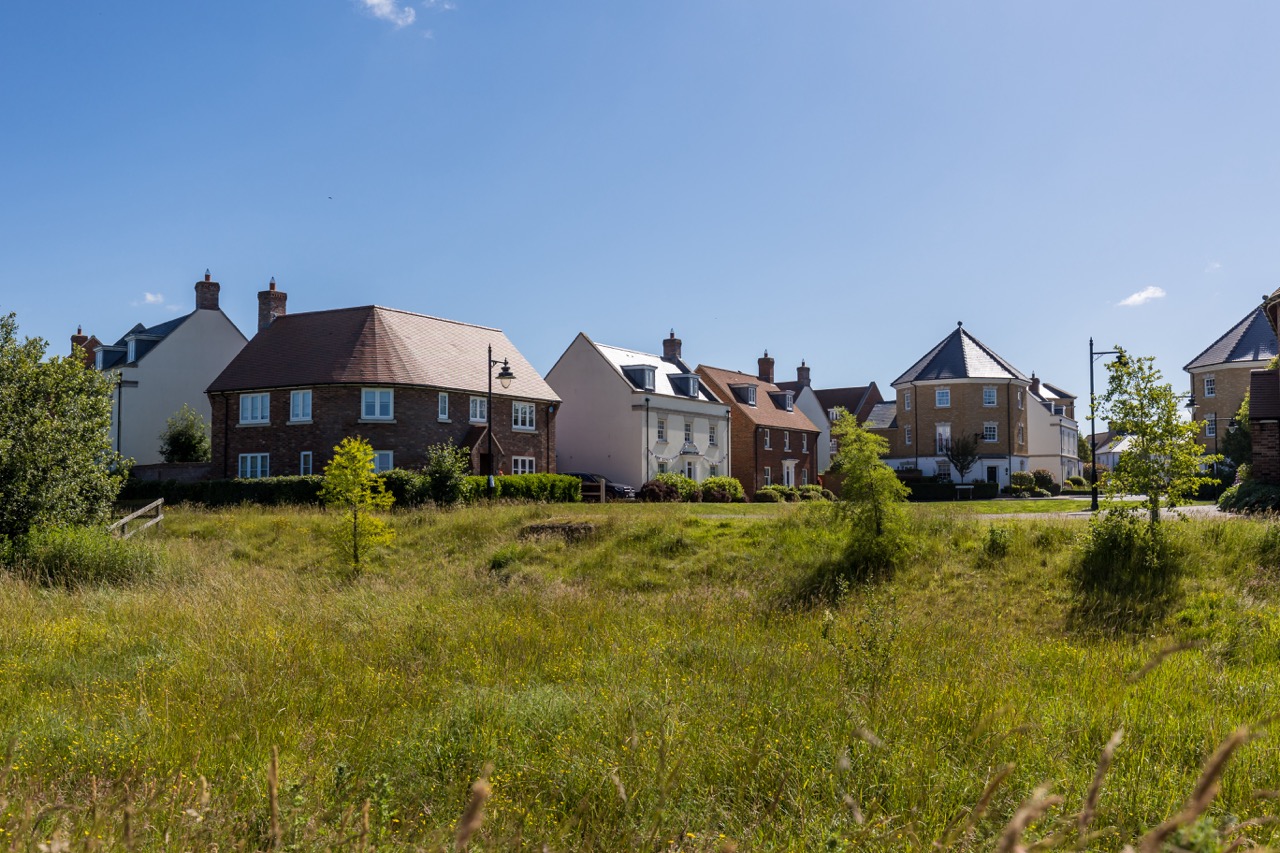New homes at Brimsmore in Yeovil