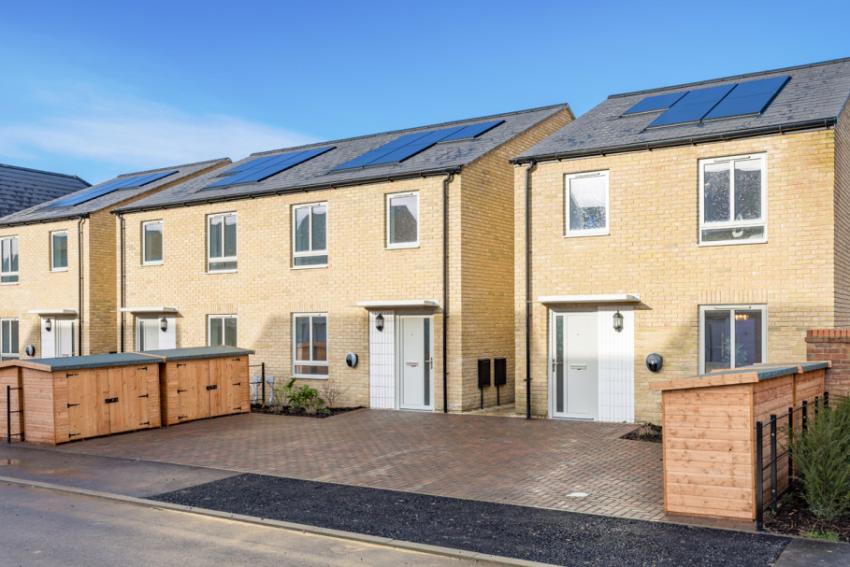 An external image of Darwin Green Shared Ownership homes by L&Q