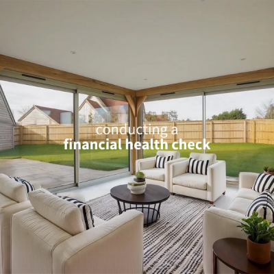 Conducting a financial health check