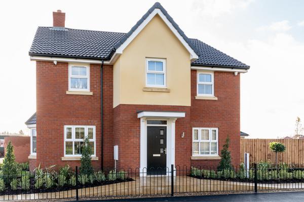 Image of a new build house on the Mill View development in East Dereham.