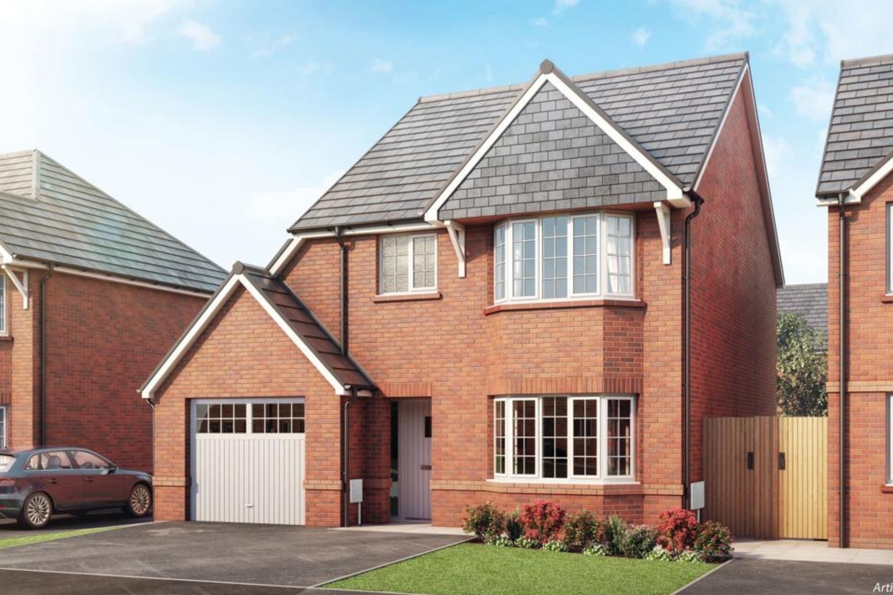 External image of Manor Gardens in Hartford, Cheshire