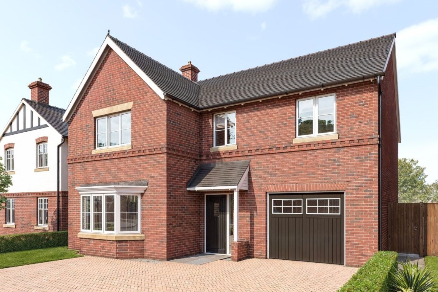 Large detached homes at Sandbourne Gardens in Bewdley by Elan Homes