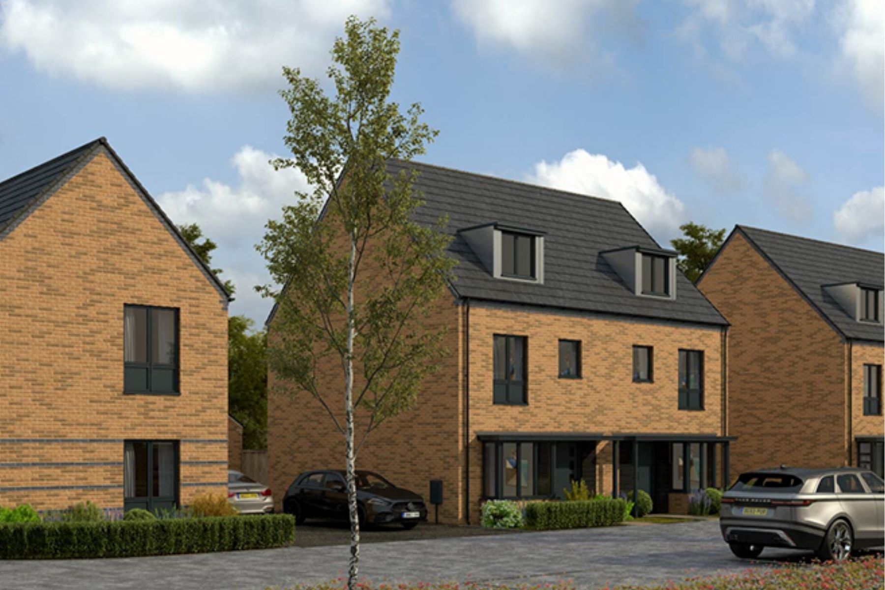 External image of houses at Western Gate in Swindon by Lagan Homes