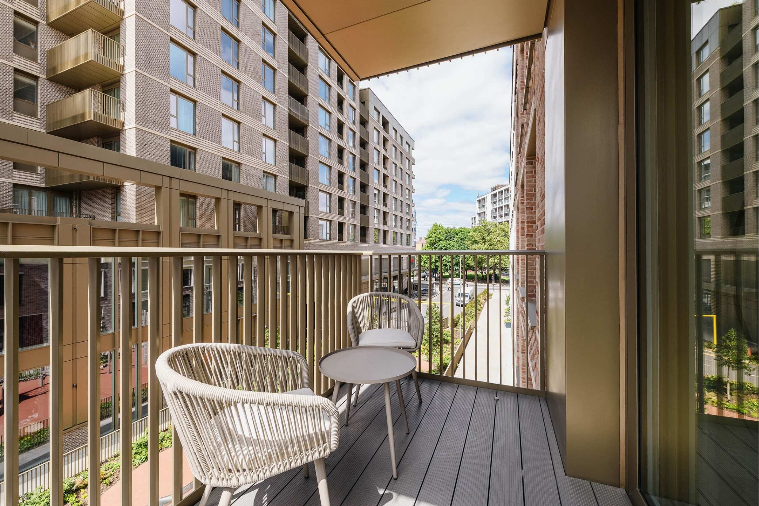 Balcony at Zone Oval Village, Charing Cross