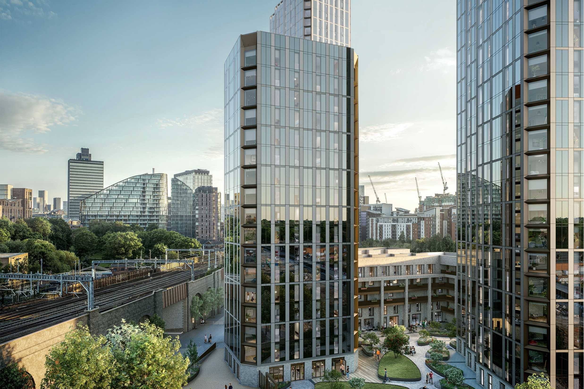 External image of Victoria Riverside shared ownership homes in Manchester