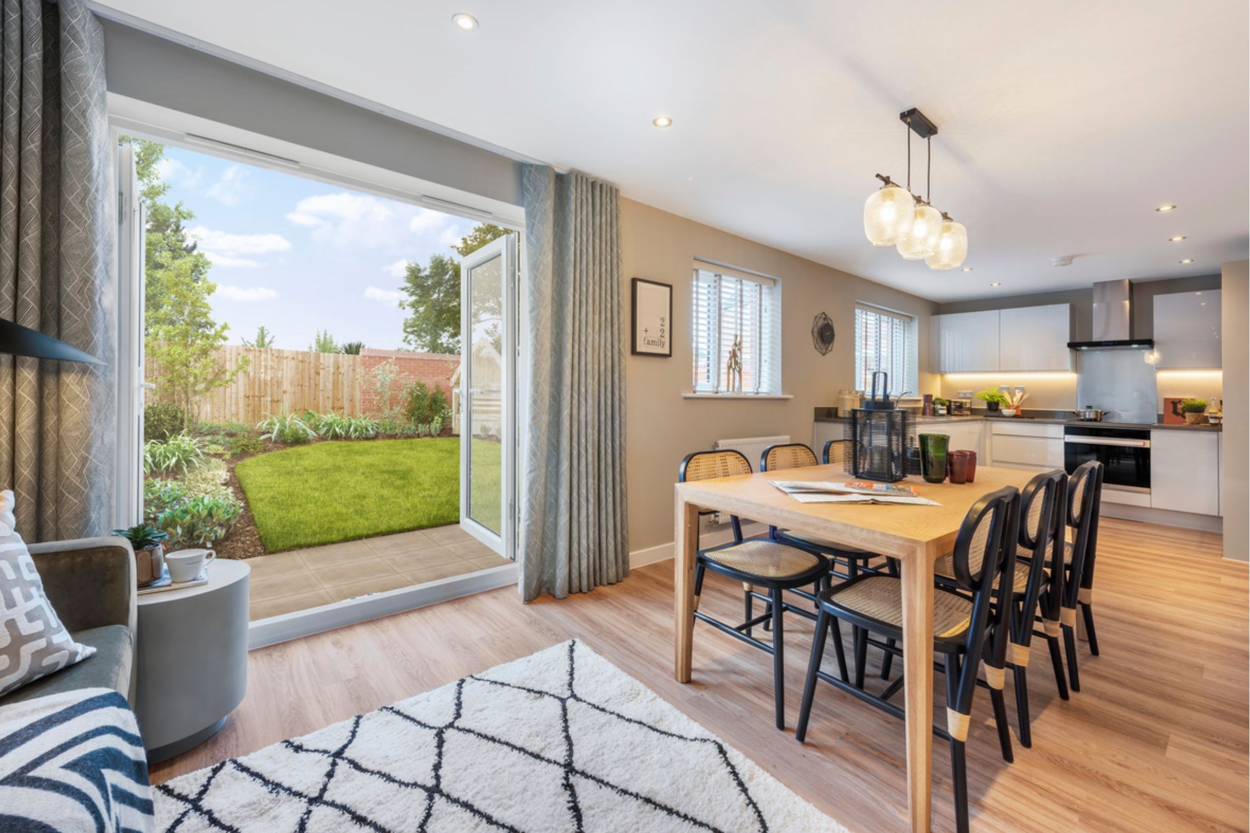 Modern kitchens at Darach Fields by Avant Homes located in Robroyston, Glasgow