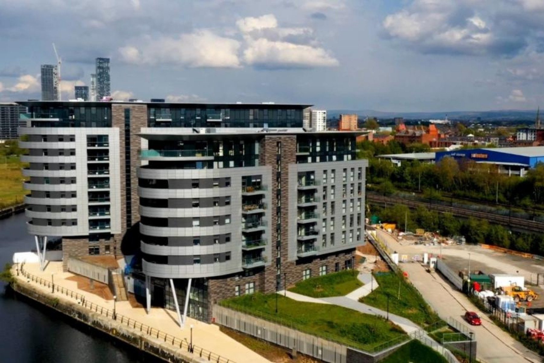 External image new build apartments at Manchester Waters by North Property Group.