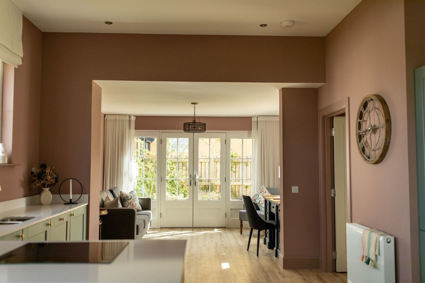 Modern open plan kitchens at Tornagrain in Inverness 