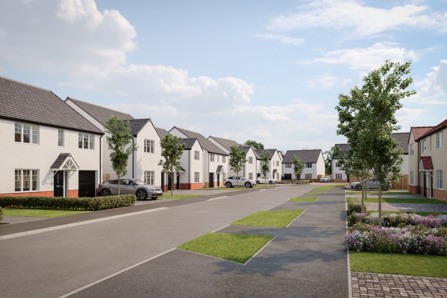 Spacious bedrooms at Craigowl Law in Dundee 