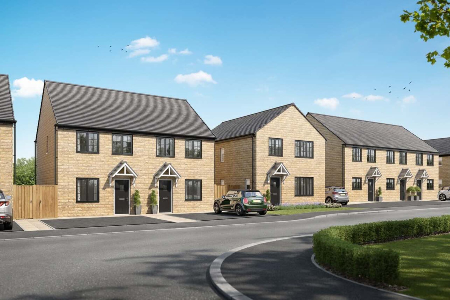 Range of homes available at Bracewell Gardens by Gleeson