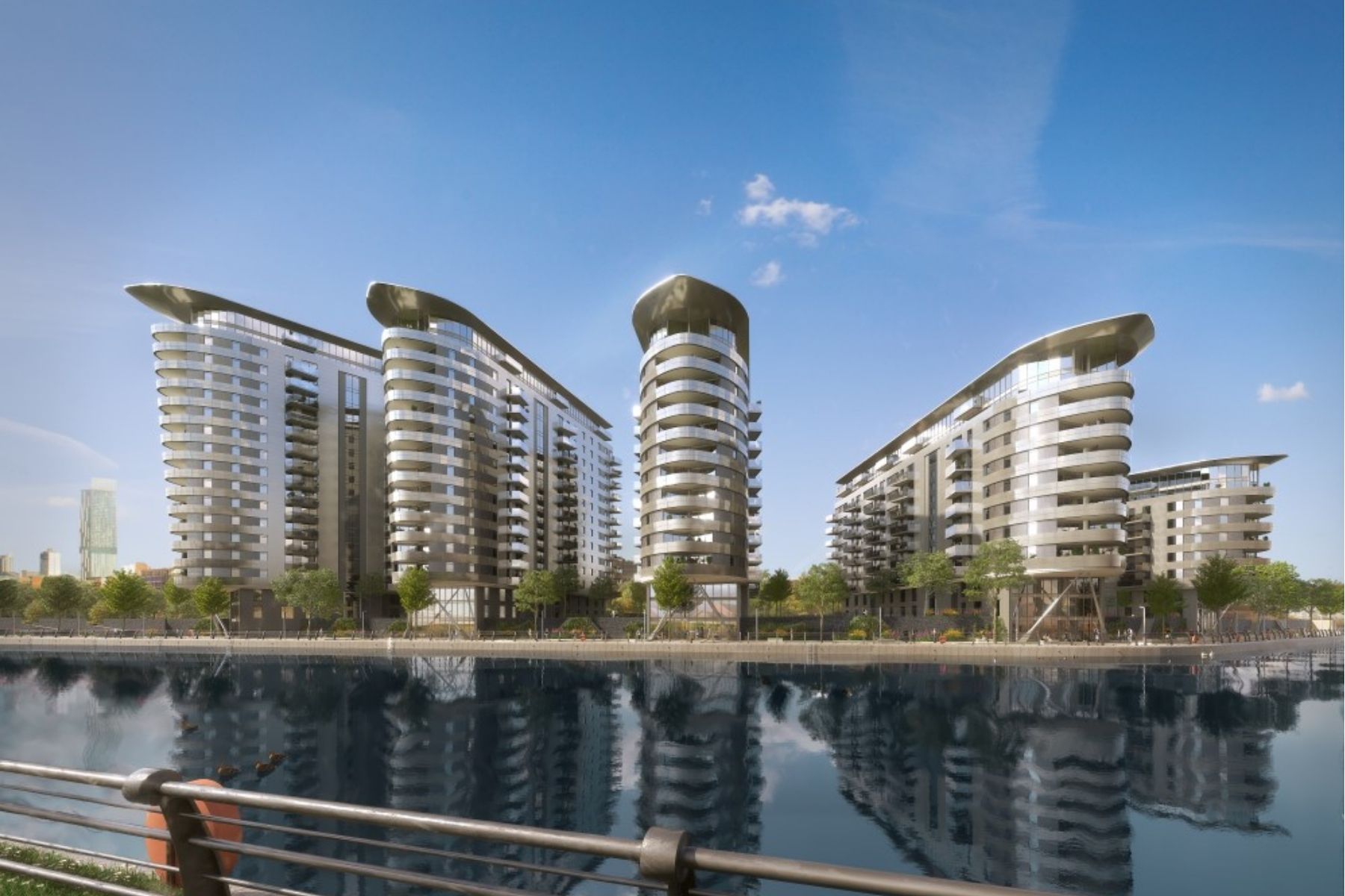 Investment apartments at Manchester Water in Stretford 