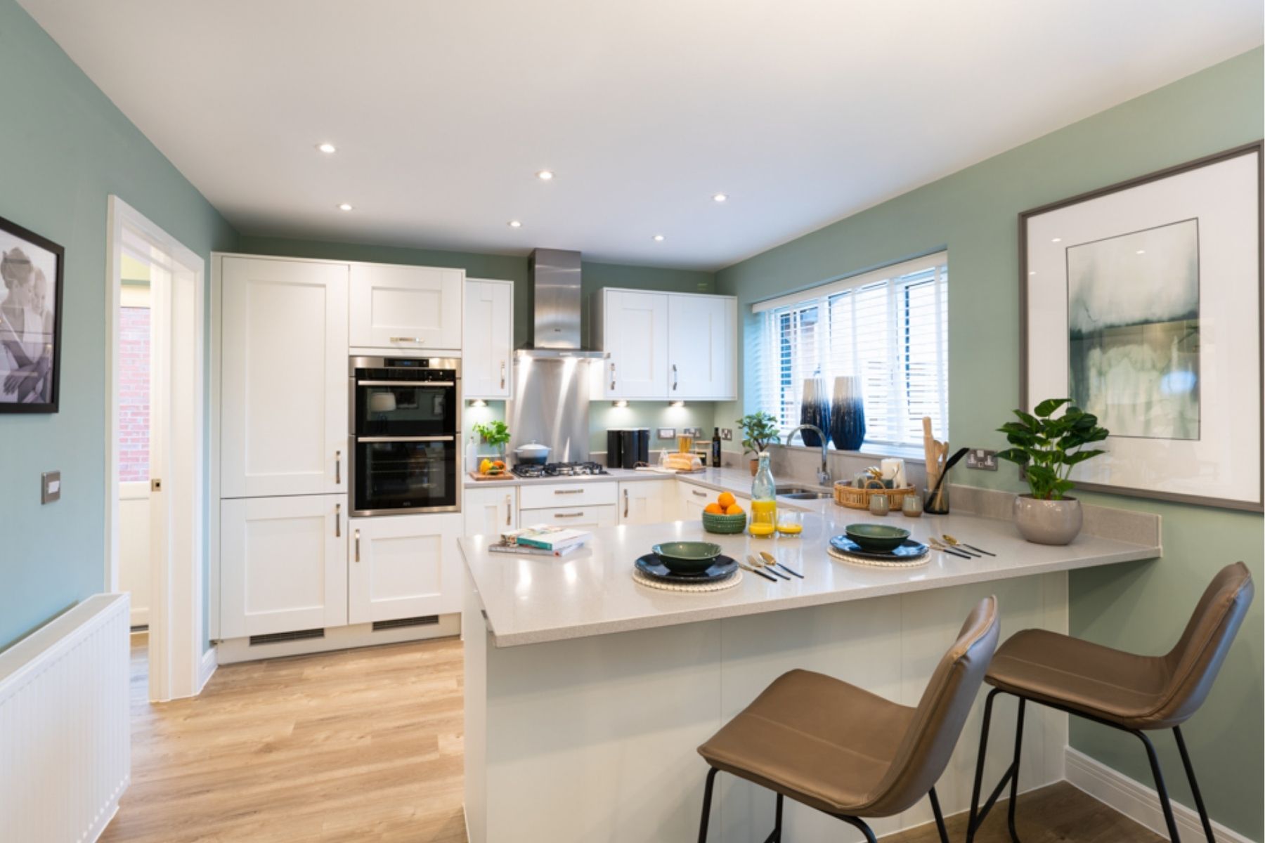 Modern kitchens at Beaumont Park by Ashberry Homes