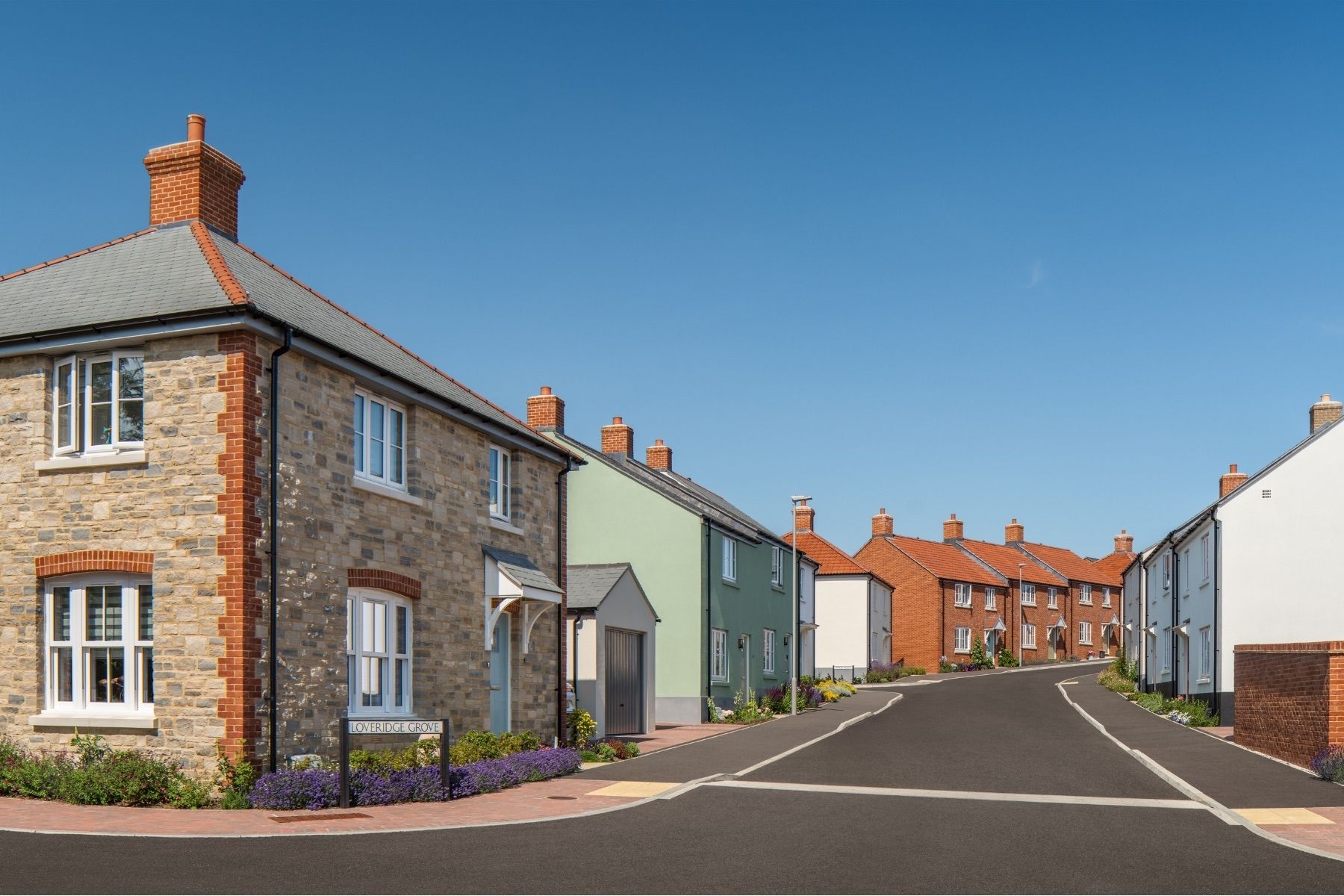 New homes at Nottington Park in Weymouth, Dorset