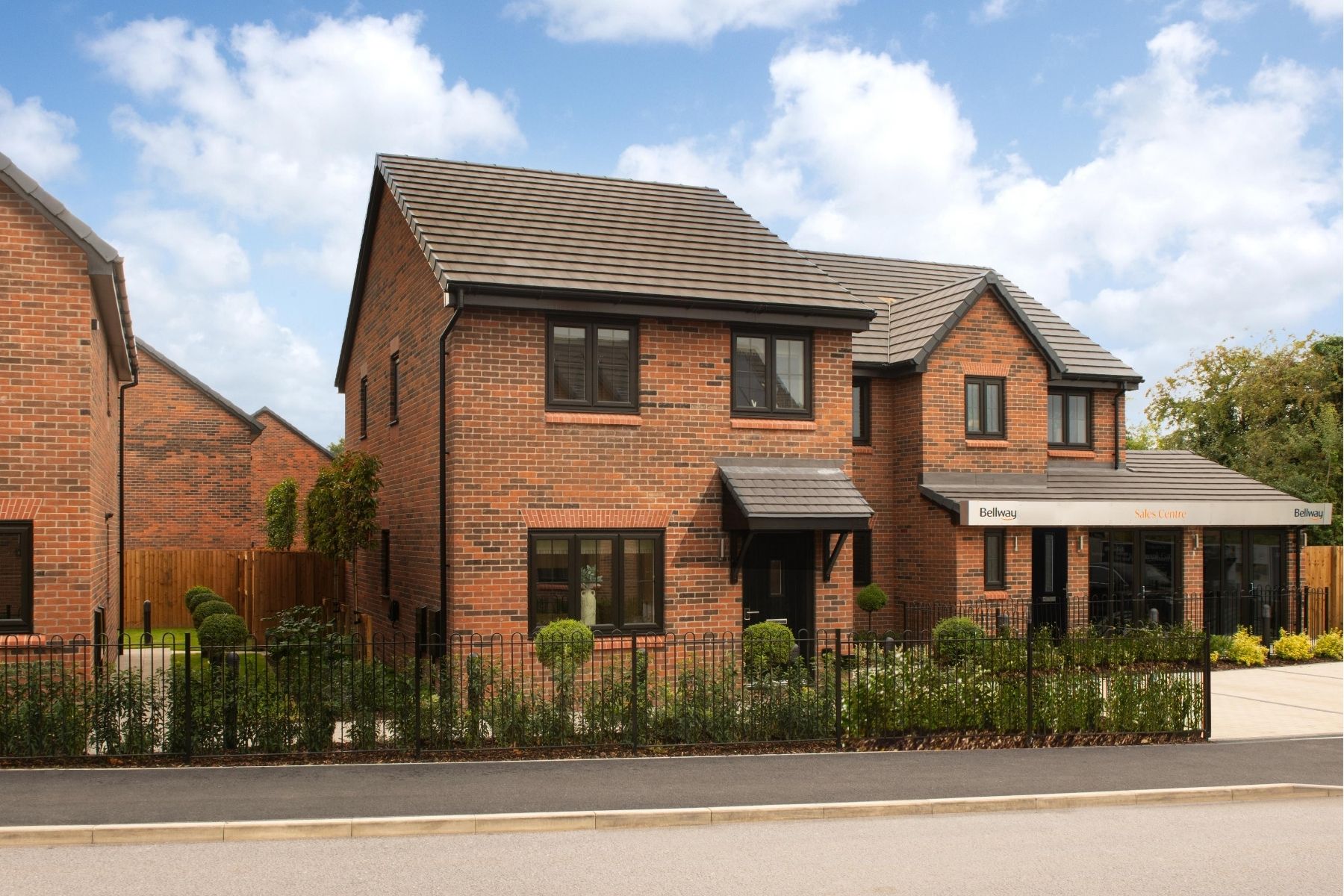 New build homes at Moss Bank Gardens in Leigh by Bellway