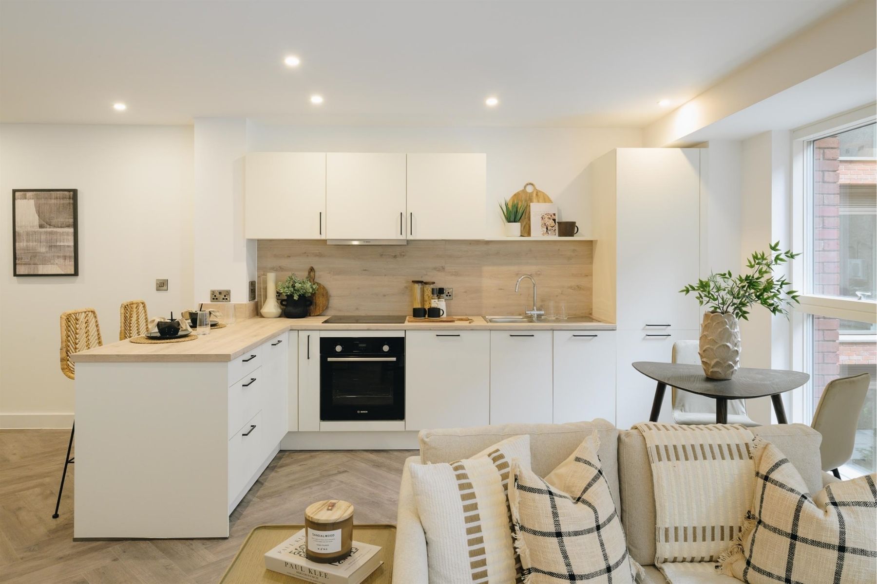 New build apartments at Chapmans Yard in Birmingham