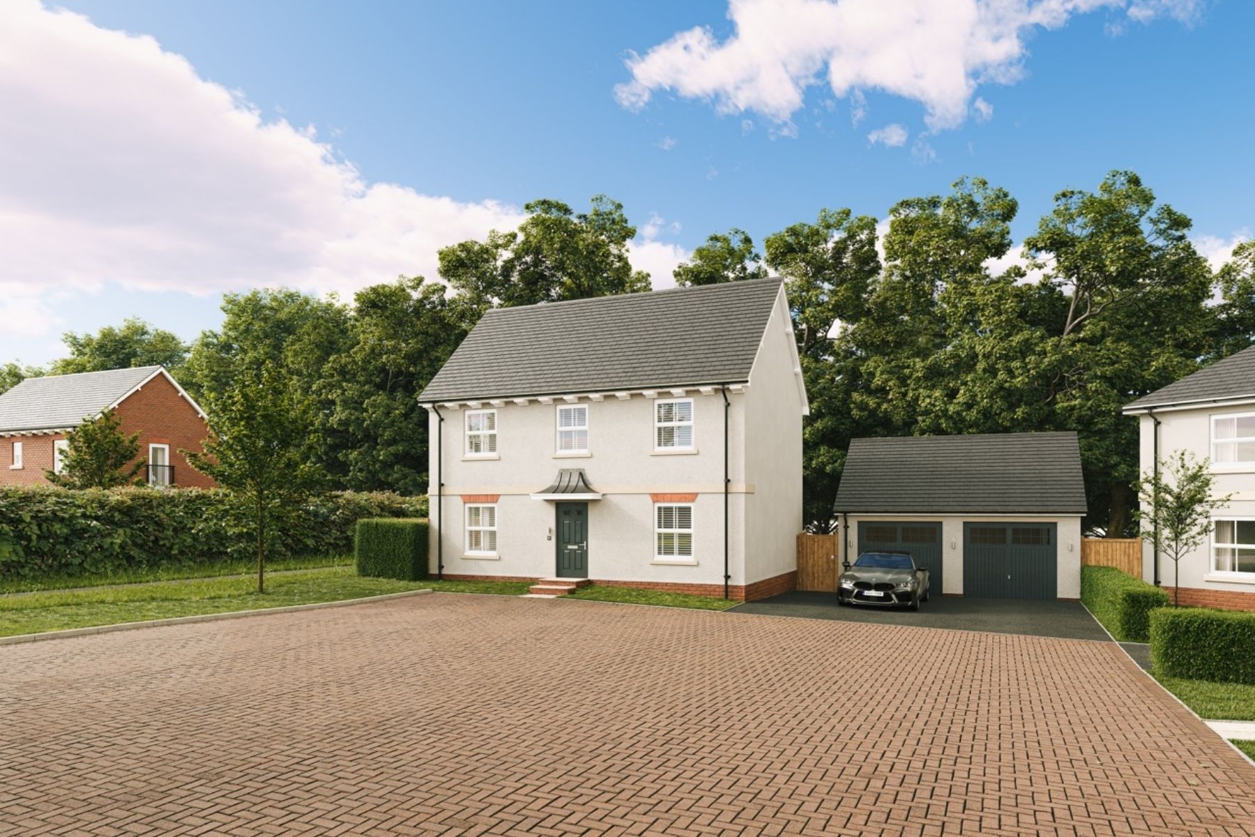 New homes at Longston Cross in Bovey Tracey, Devon by Devonshire Homes
