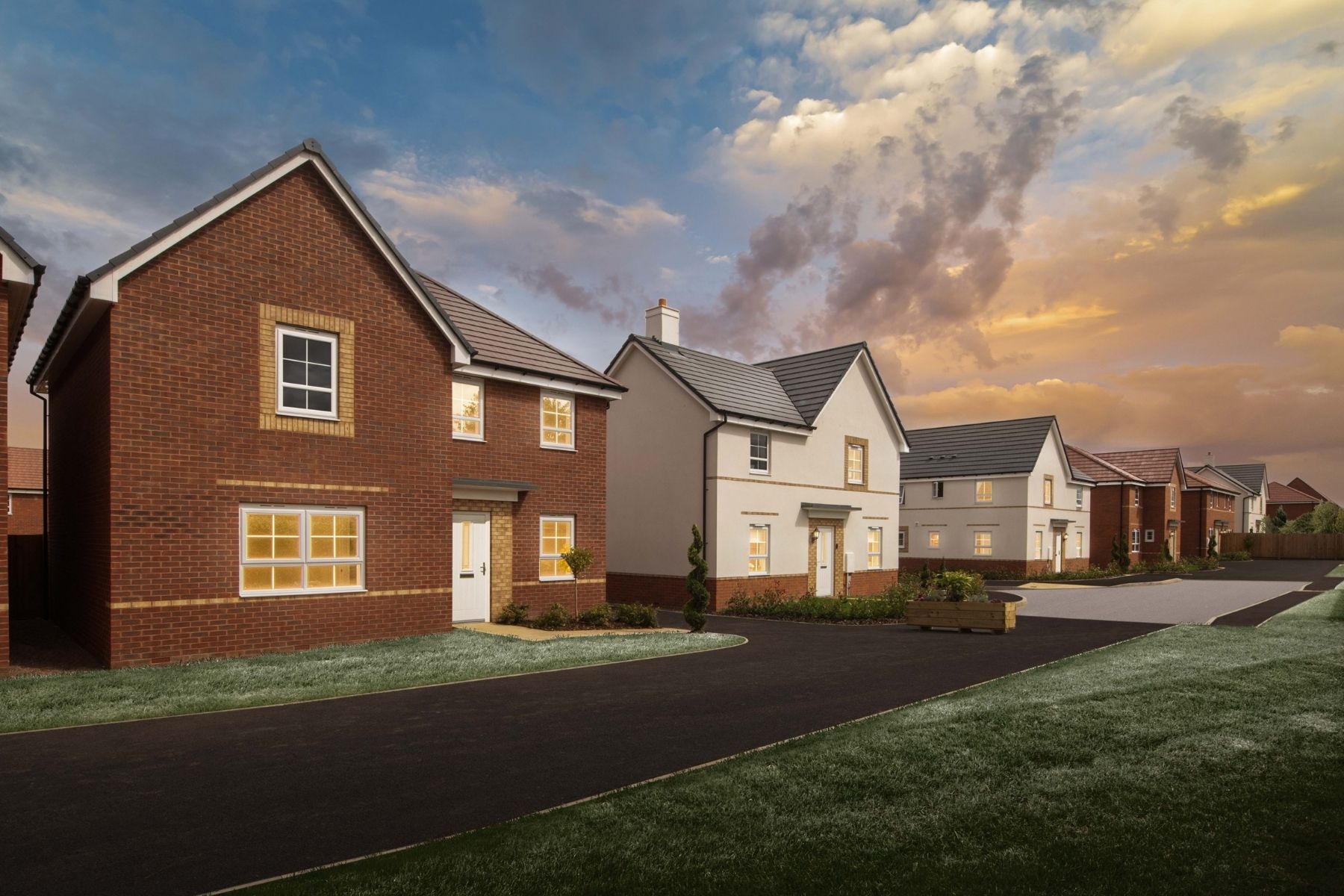 New homes at The Lilies in Shrewsbury, Shropshire