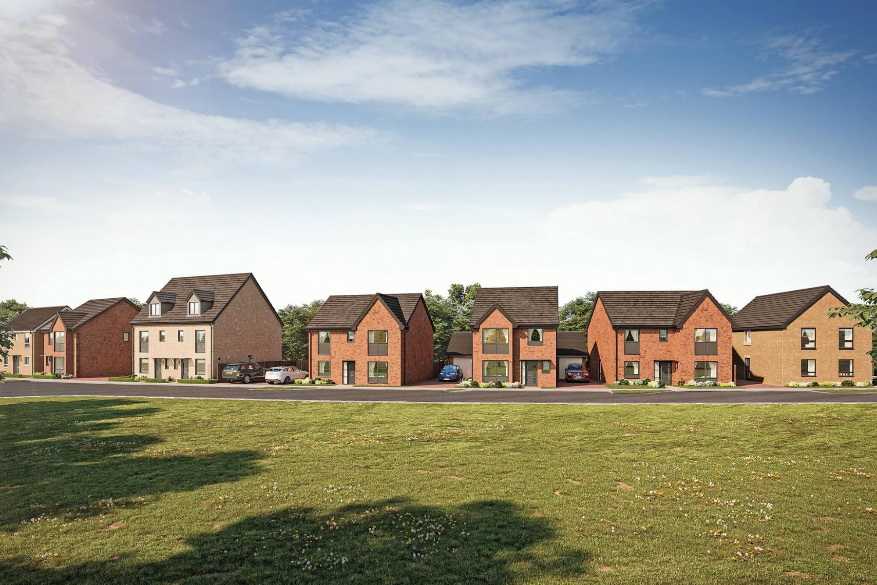 Whitehouse Gardens in Milton Keynes by Bellway