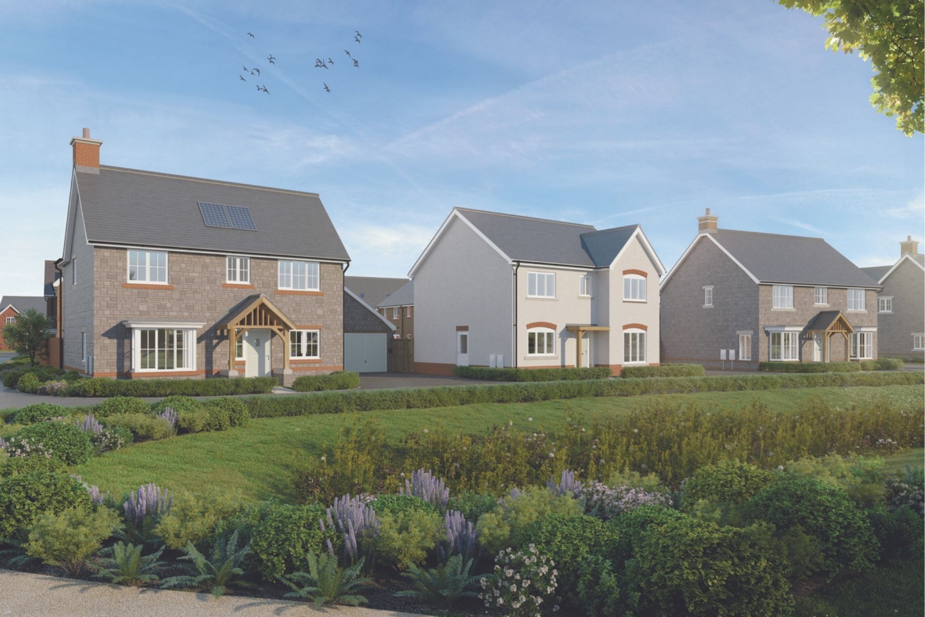 King George Park in Swindon by Bovis Homes