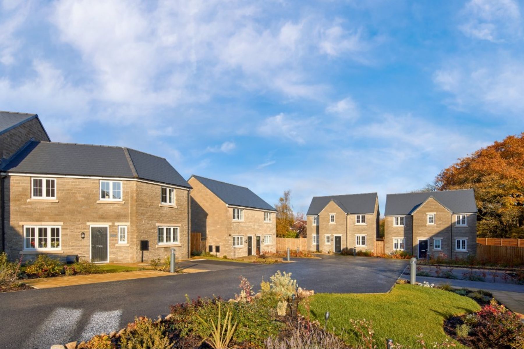 Energy efficient homes at Foxlow Fields in Buxton by Keepmoat Homes