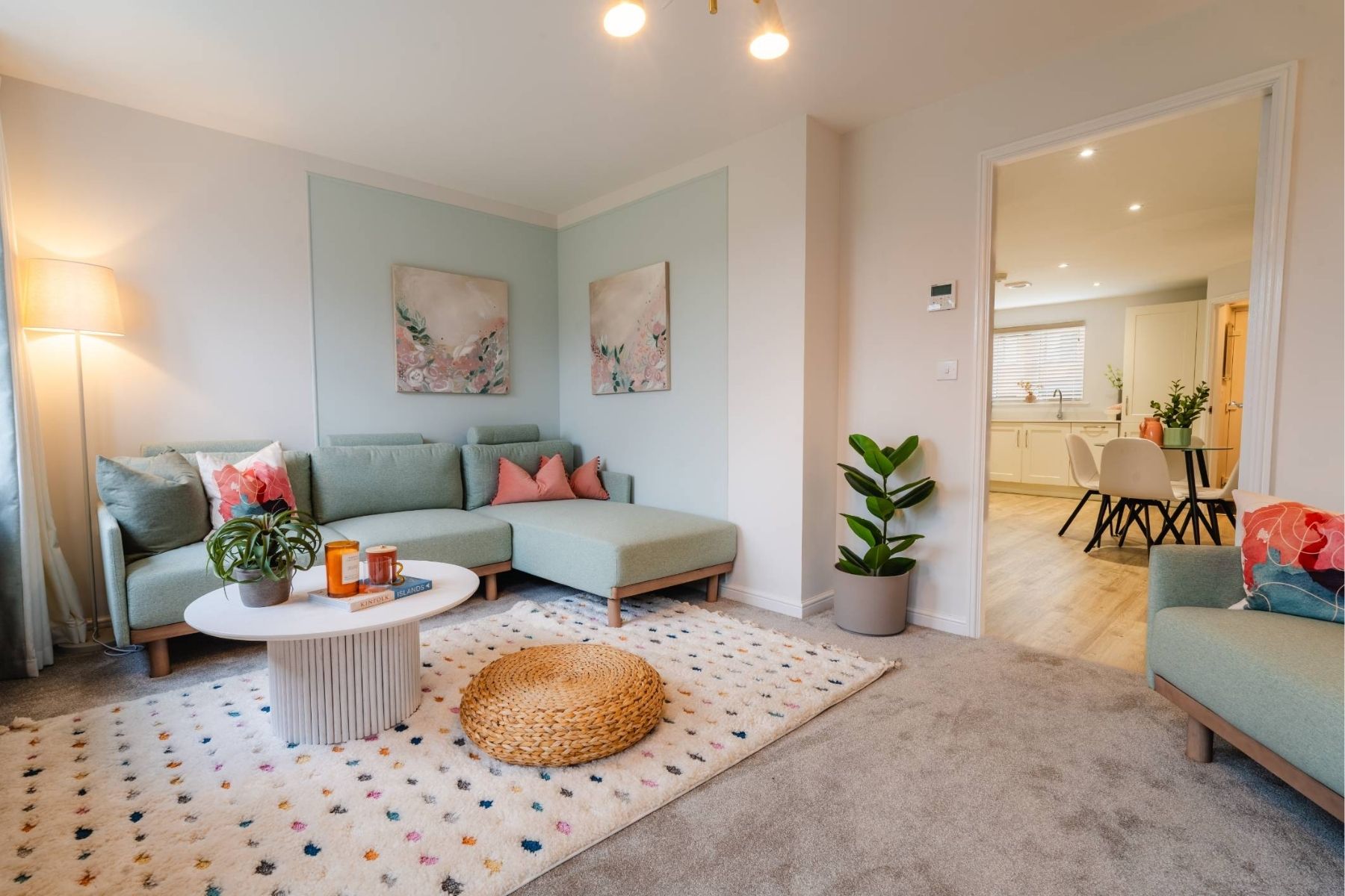 Living areas at Lyons Edge in South Hetton in County Durham by Gleeson