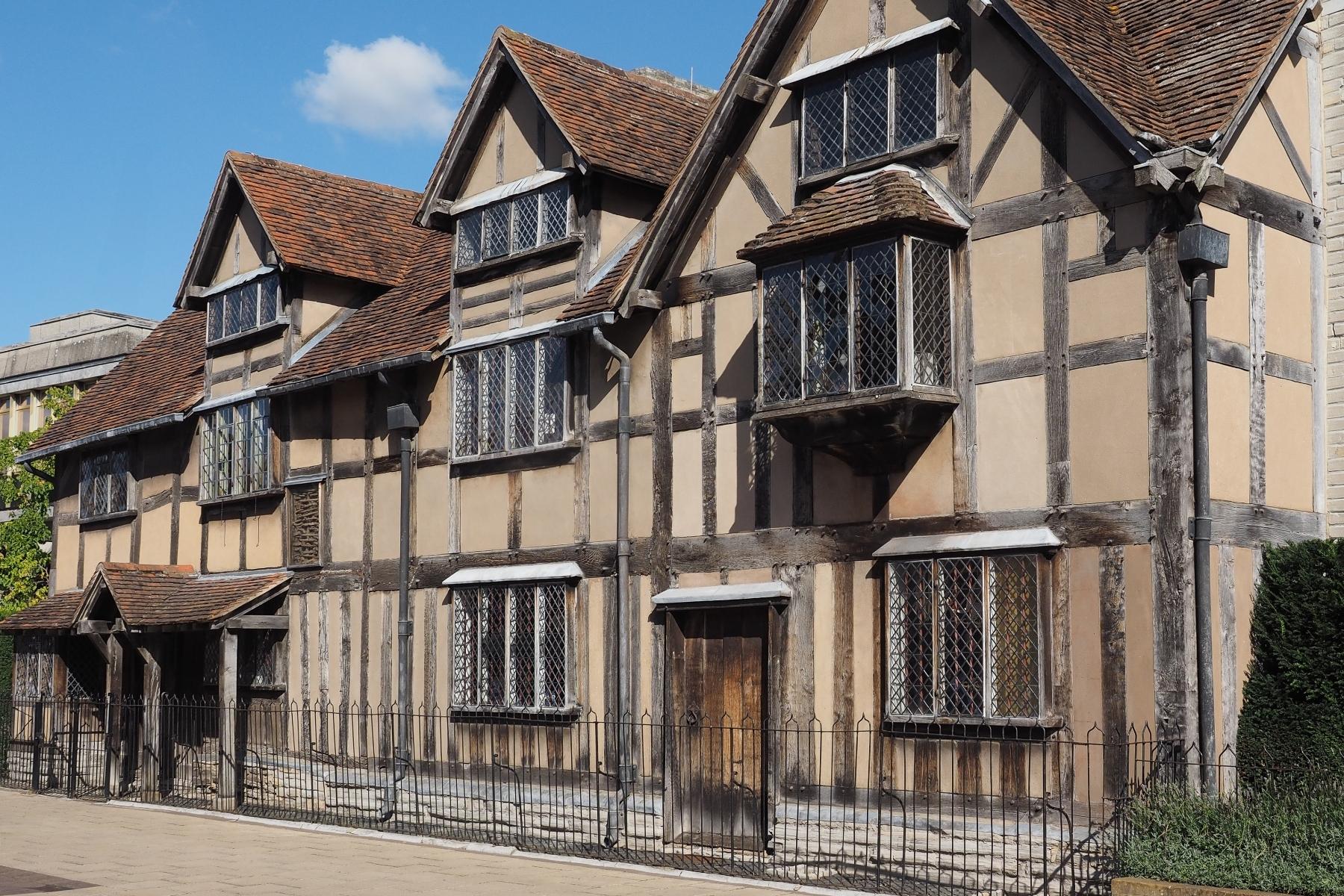Shakespeare's birthplace in Stratford-uopn-Avon