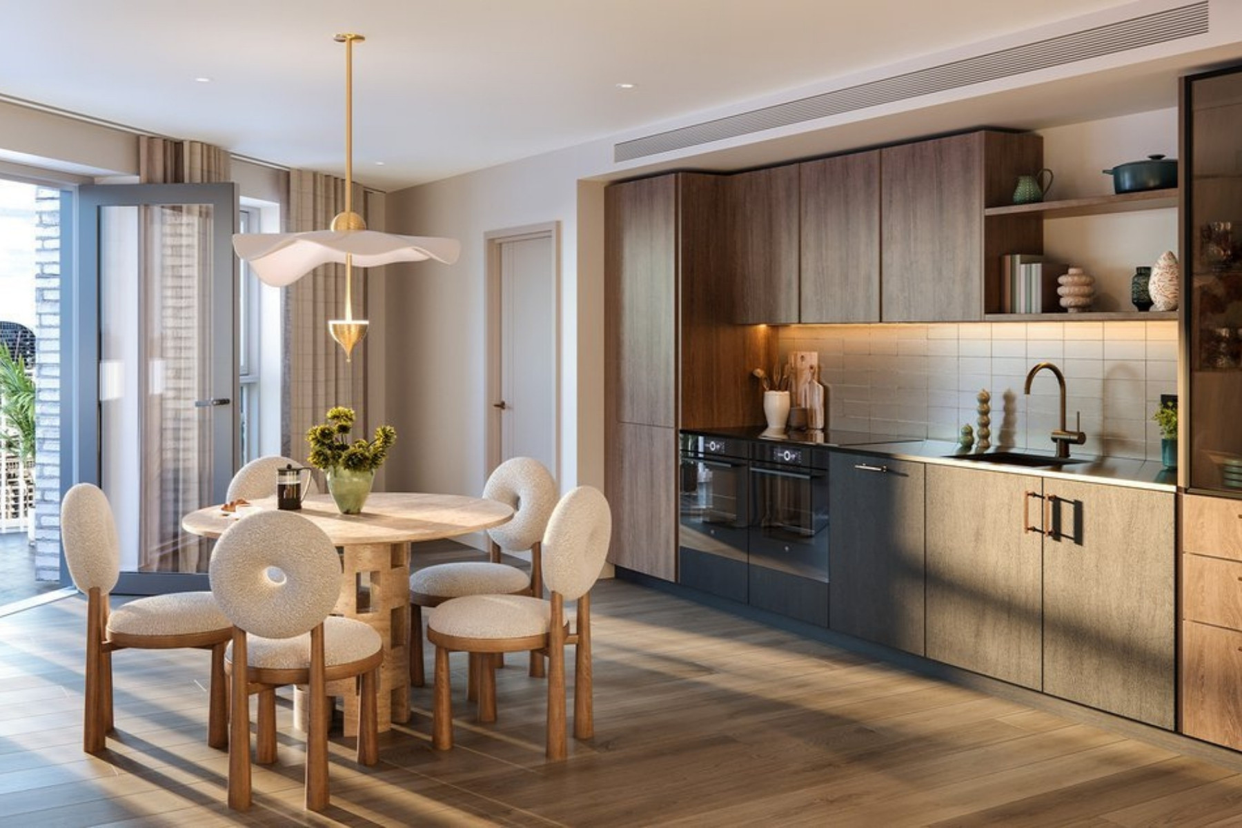 A beautiful kitchen at The Edit in Southwark