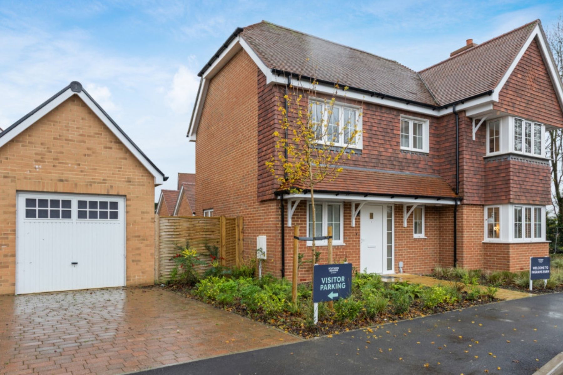 Shared Ownership new builds at Ingrams Farm in Ninfield, East Sussex