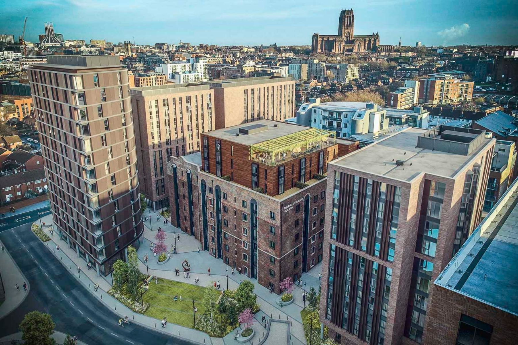 Off-plan investment opportunities  at Maritime View in Liverpool