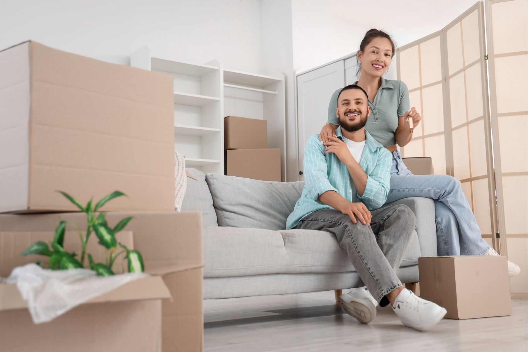 Couple have completed on their house purchase