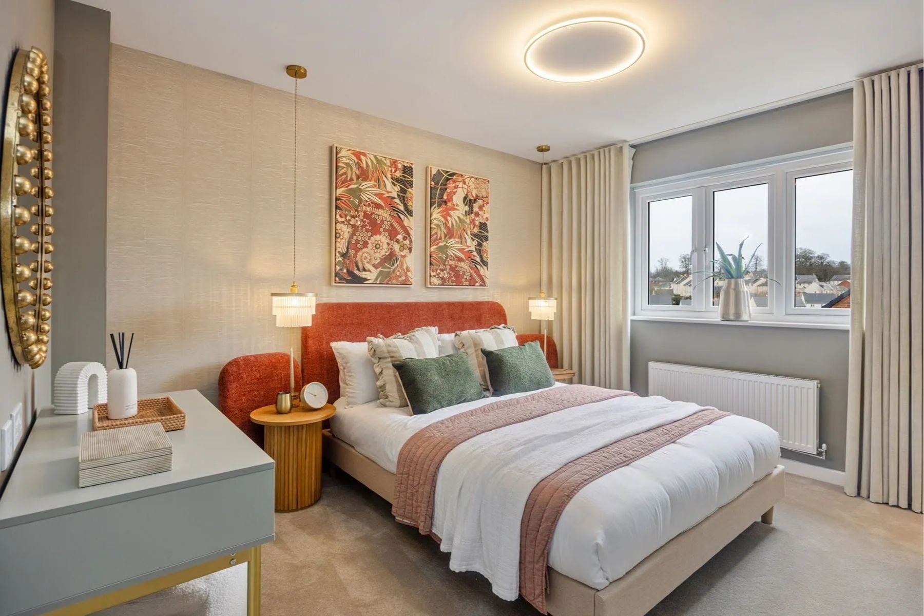 Master bedroom at Avon Rise