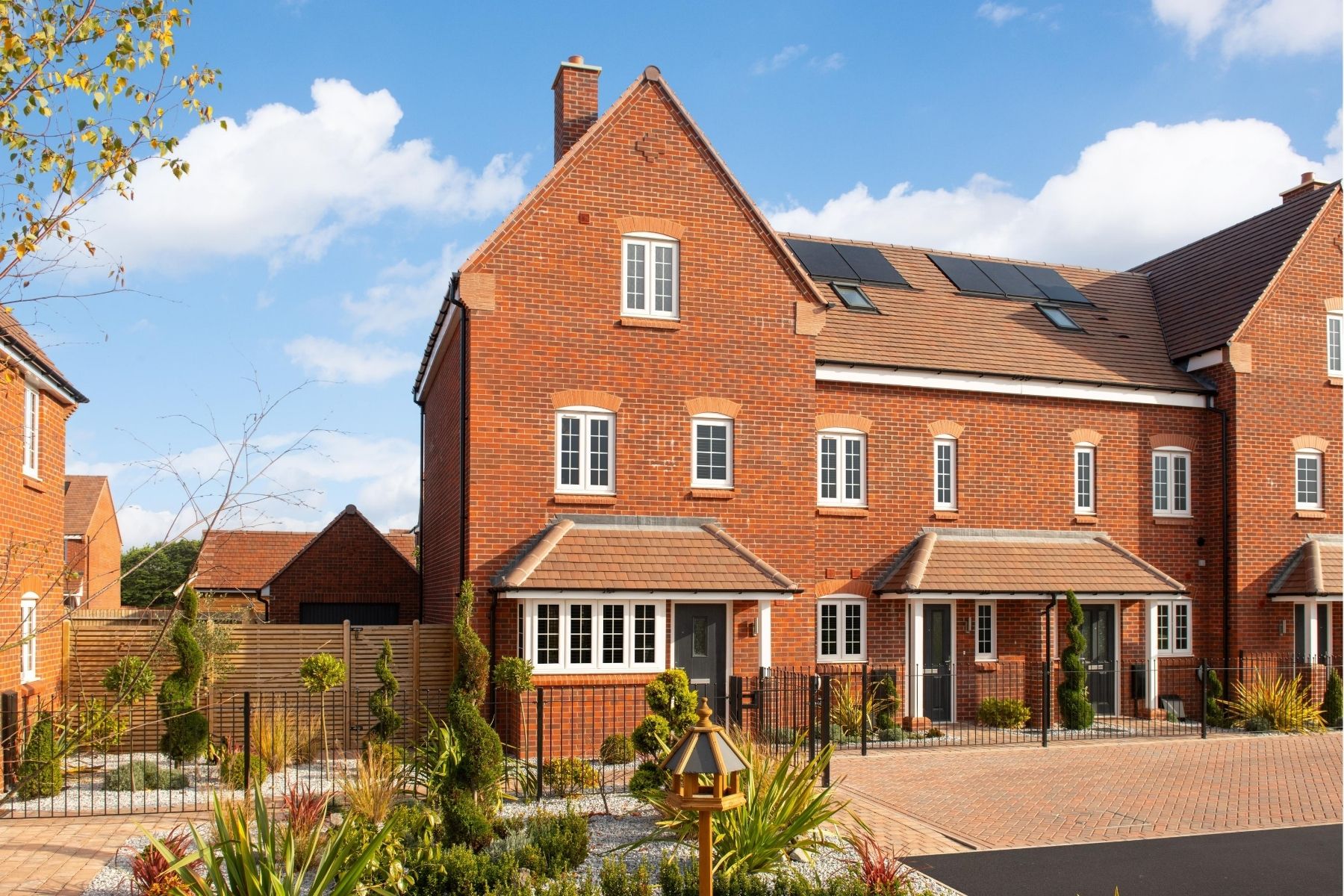 New homes at Harvino in Hunnington by Bellway