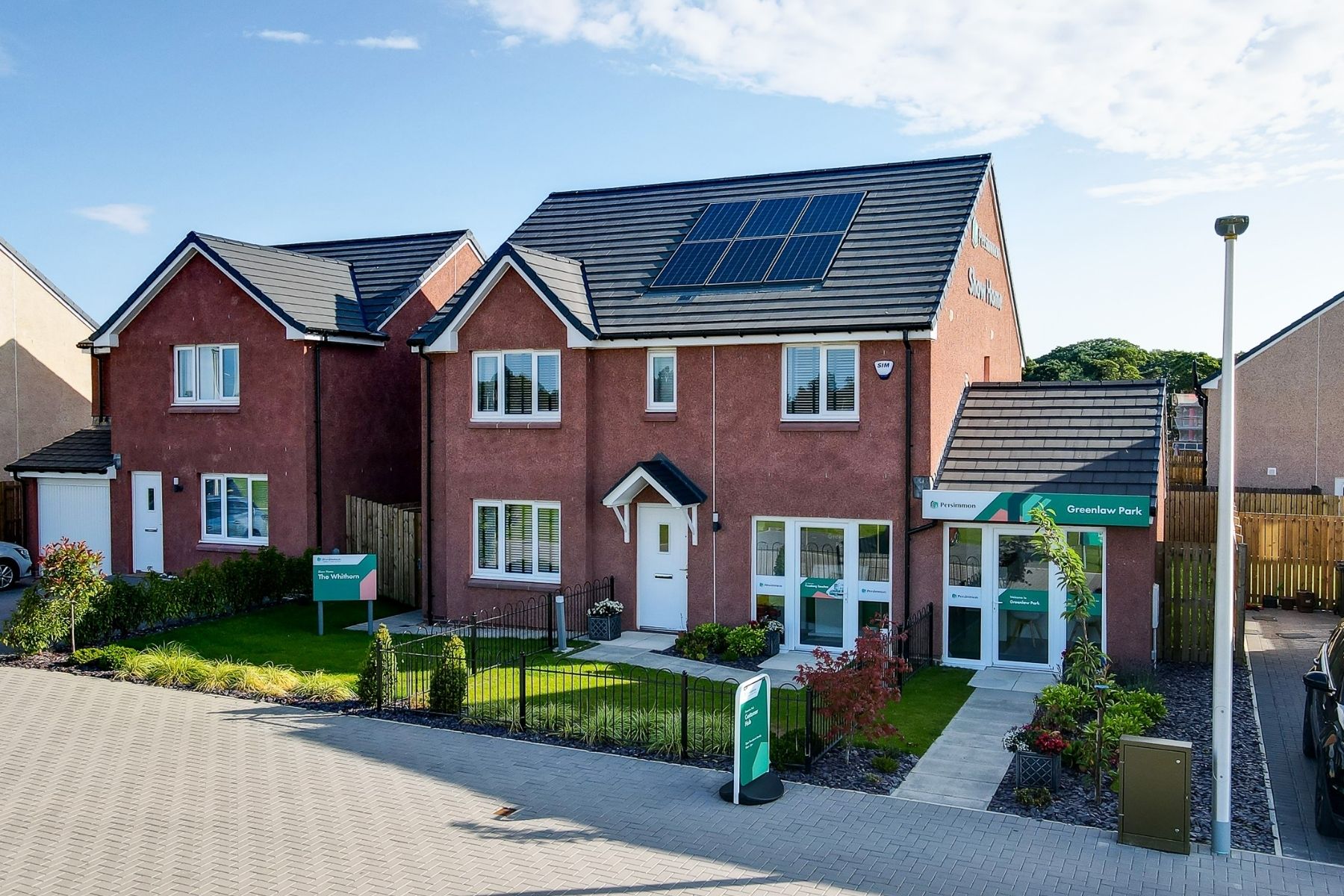 Show home at Greenlaw Park by Persimmon Homes