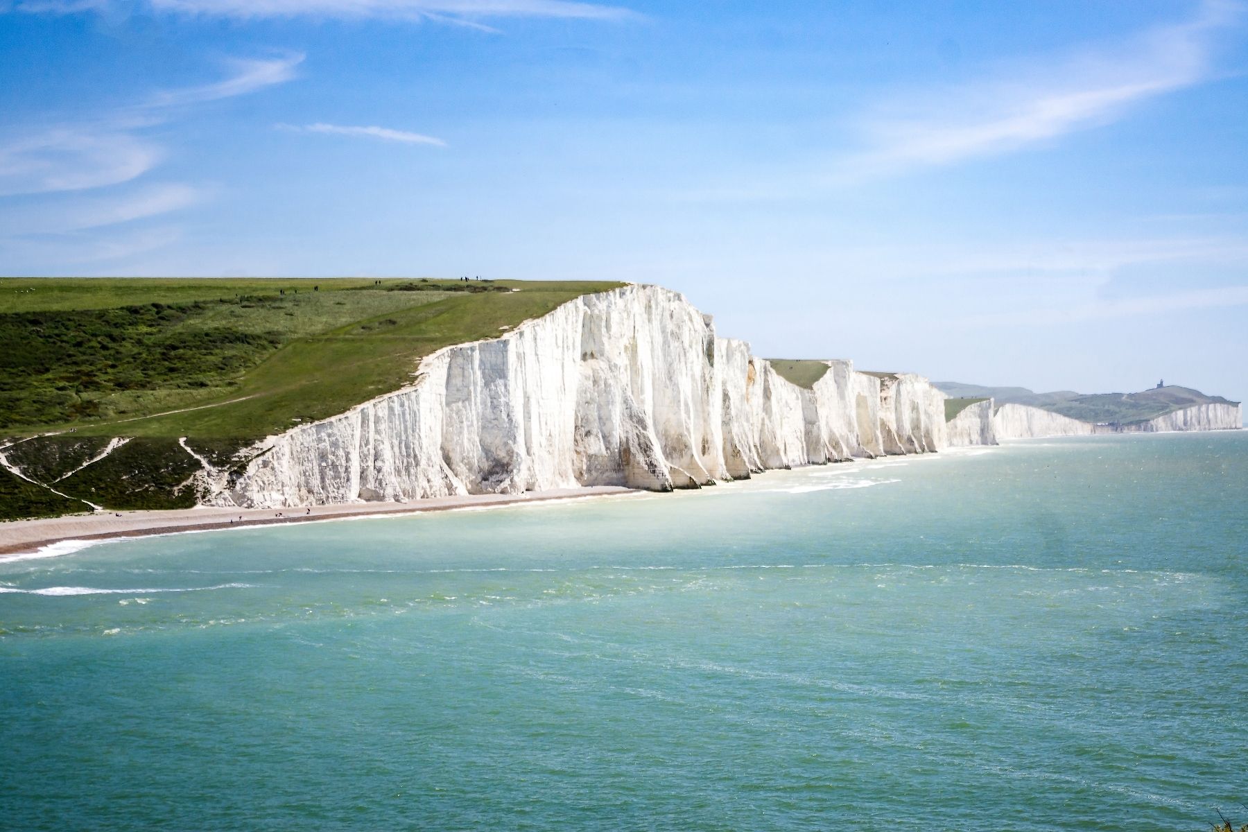 Seven Sisters landmark forms part of the South Downs National Parkl