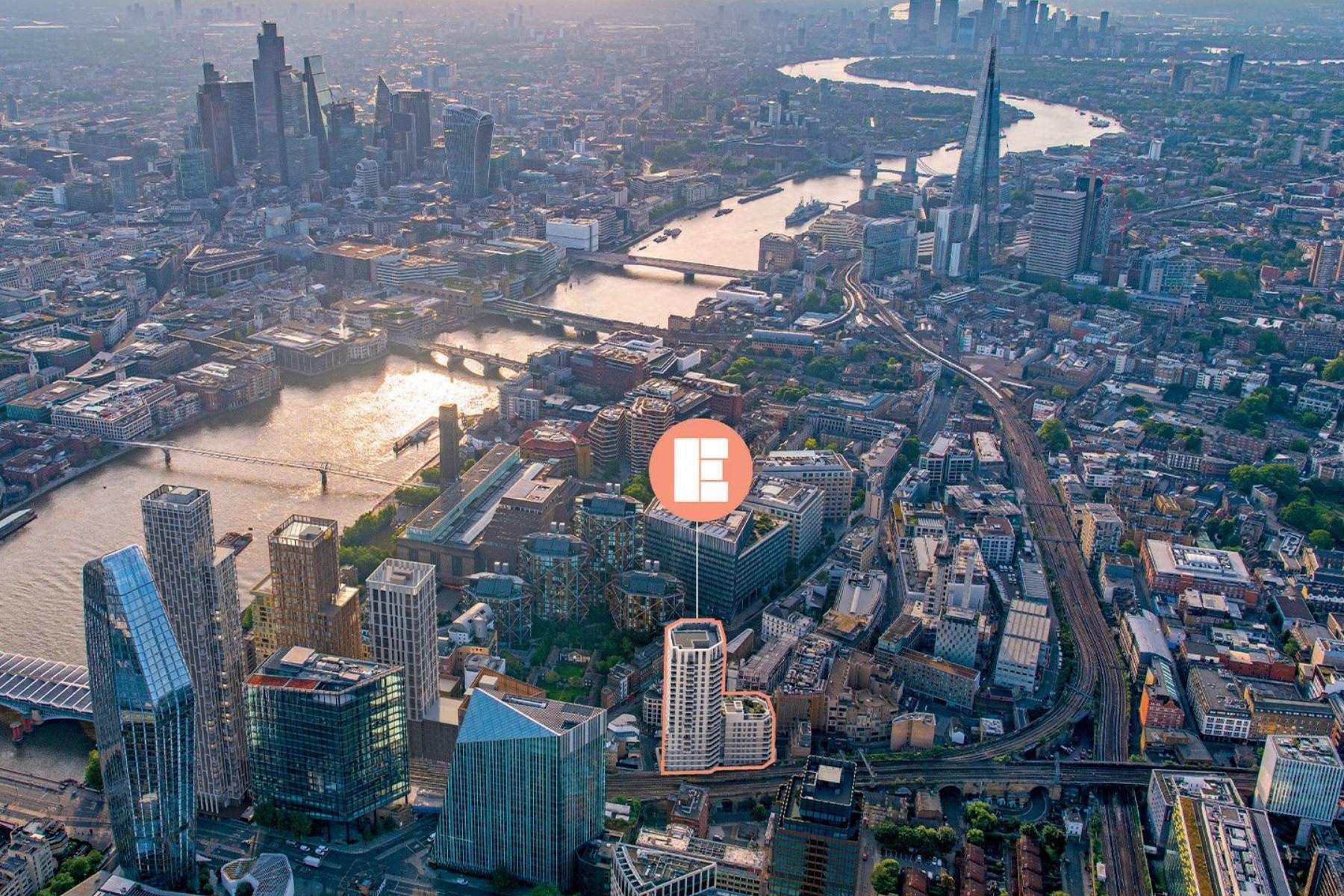 Birds Eye view of development location