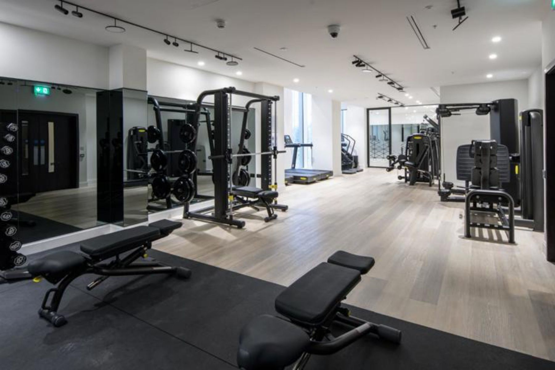 Private gym at Zone Oval Village in Charing Cross