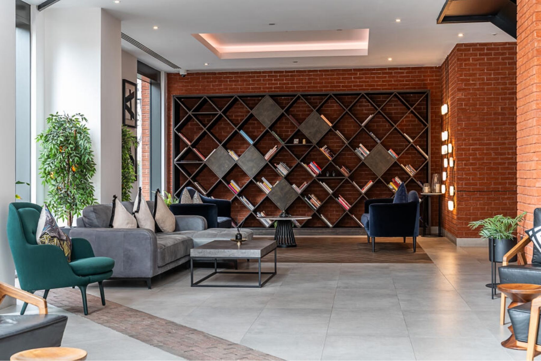 Resident only lounge at Keybridge in Lambeth