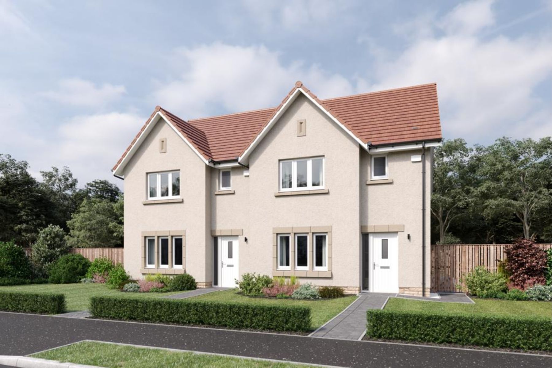 Premium new build homes in Millerhill by Cala Homes