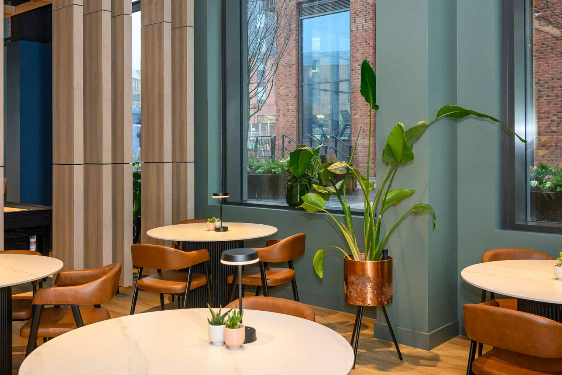 Residents' facilities at Glasswater Docks in Birmingham