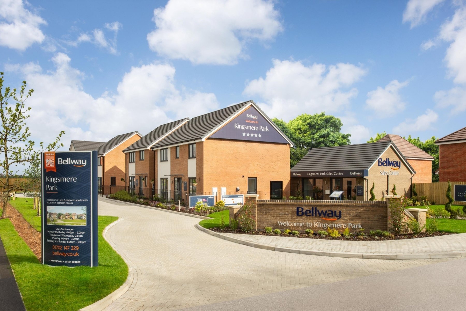 Kingsmere Park in West Parley by Bellway