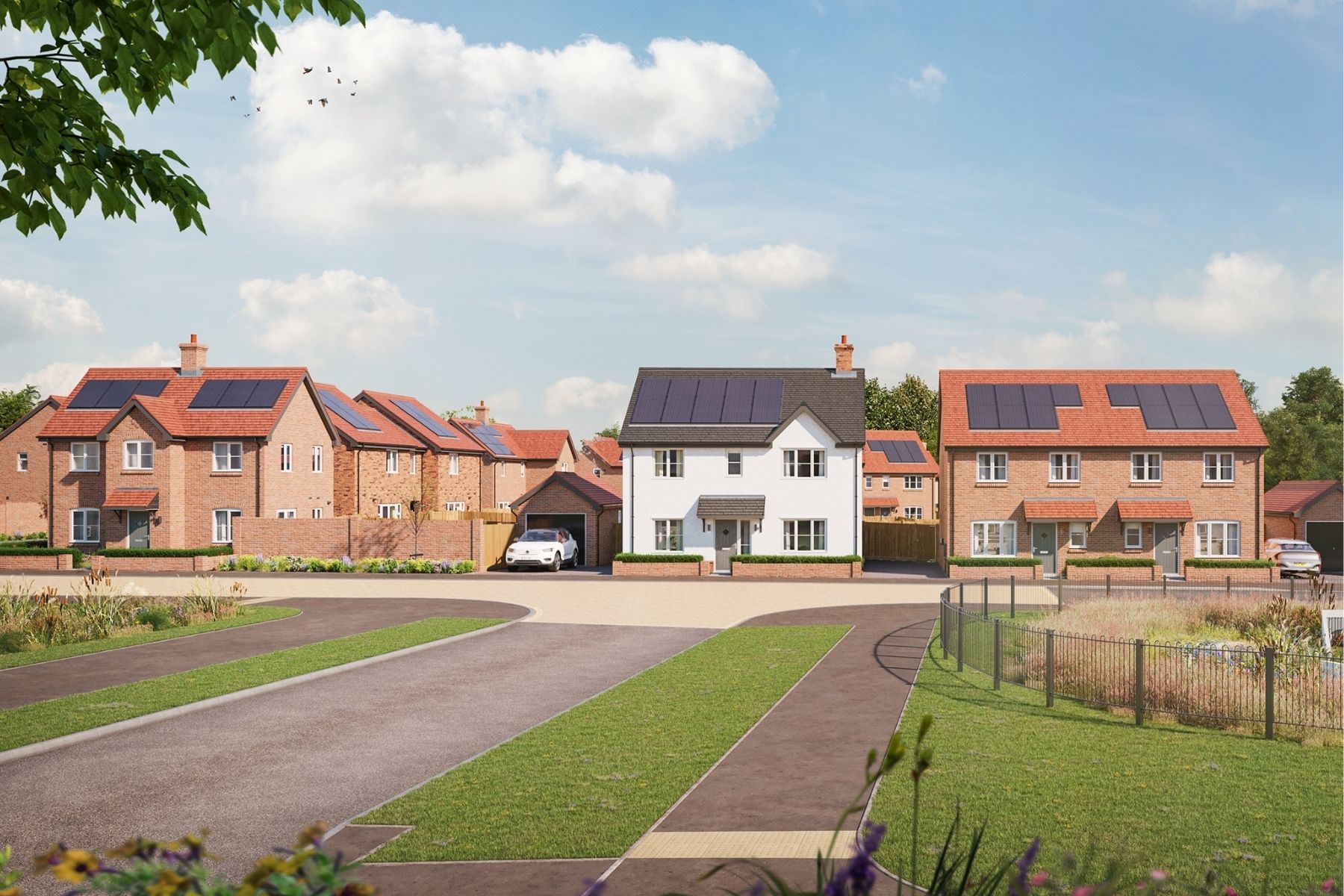 New homes for sale at Fonnereau Village in Ipswich by Bellway
