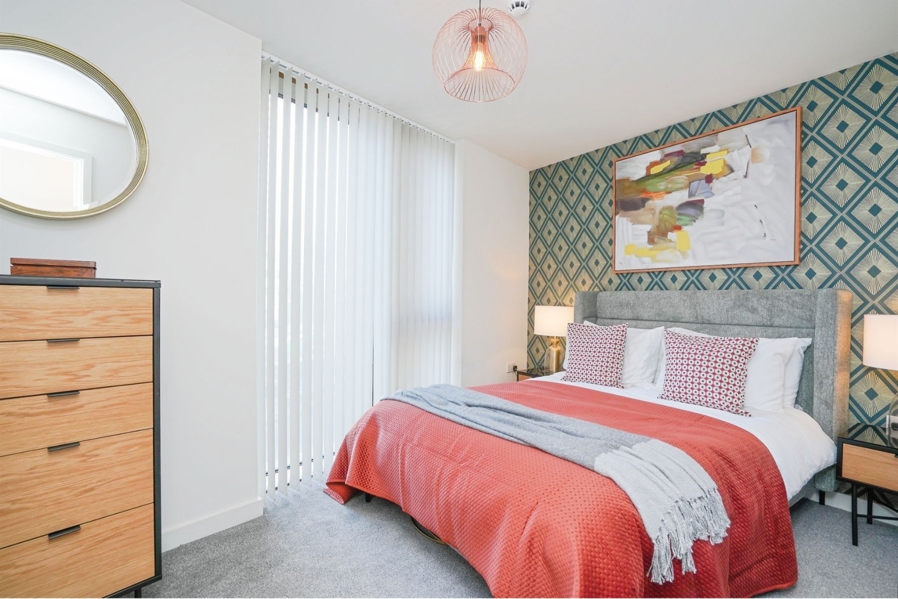 Master bedrooms at South Central in Birmingham