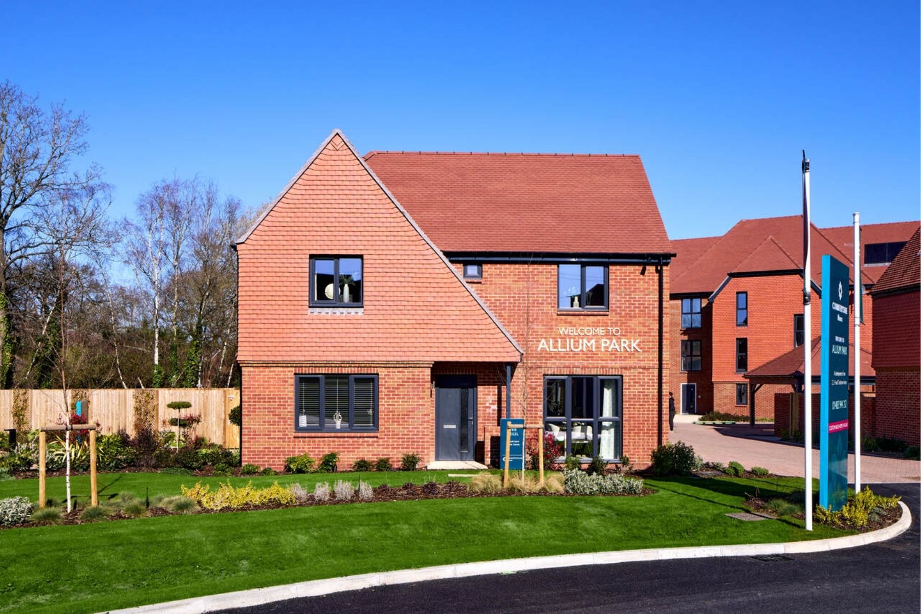 Spacious family new homes at Allium Park in Woking