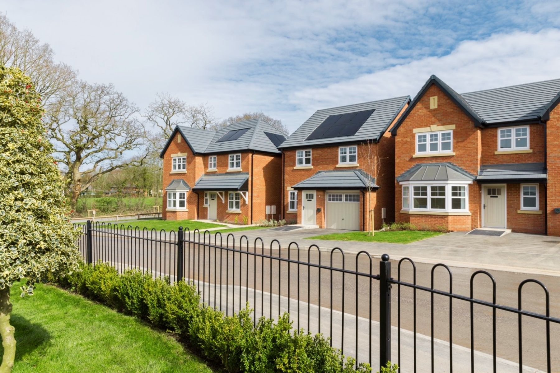 New build homes at Ash Tree Fold by Rowland Homes