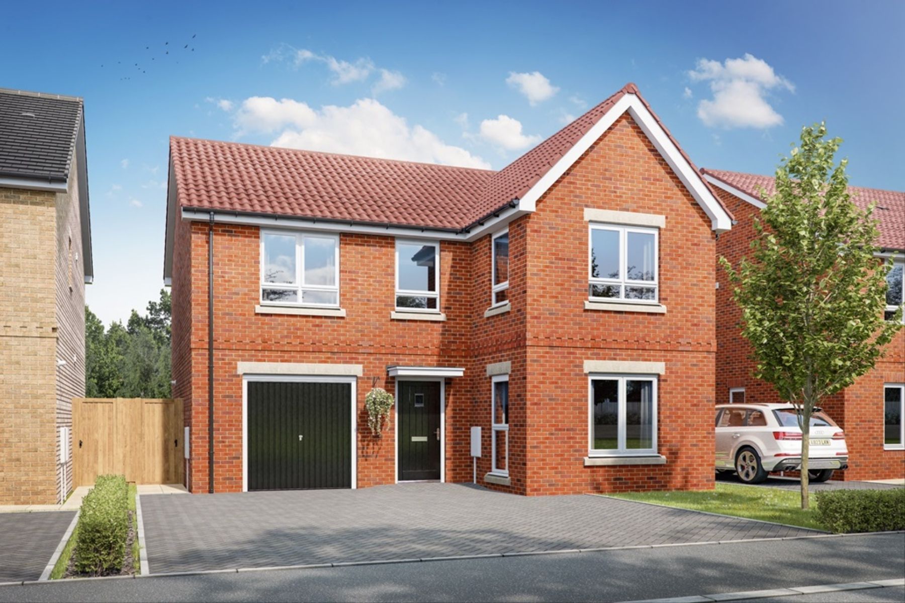 New build homes at Elmwood Grange by Taylor Wimpey