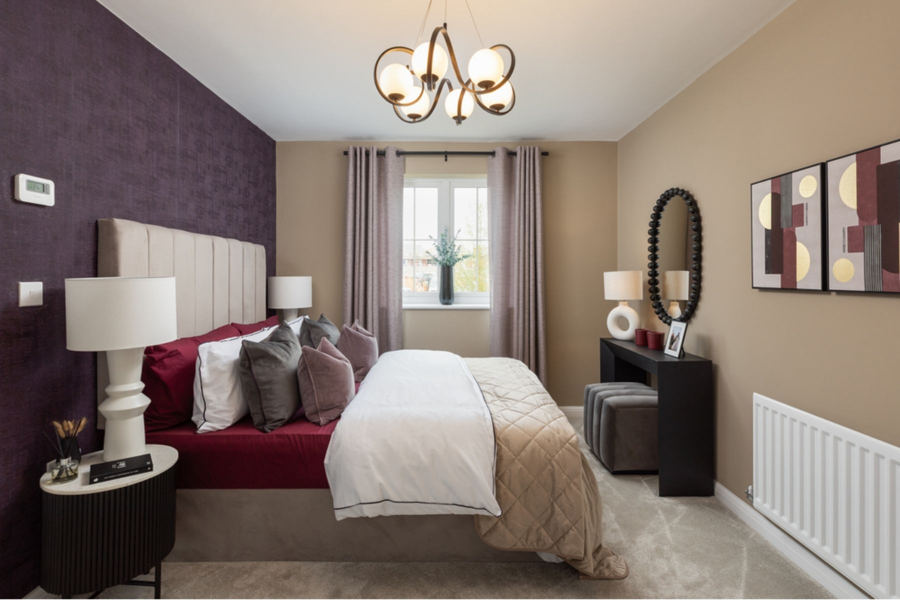 Master Bedroom at Alvaredus by Countryside Homes