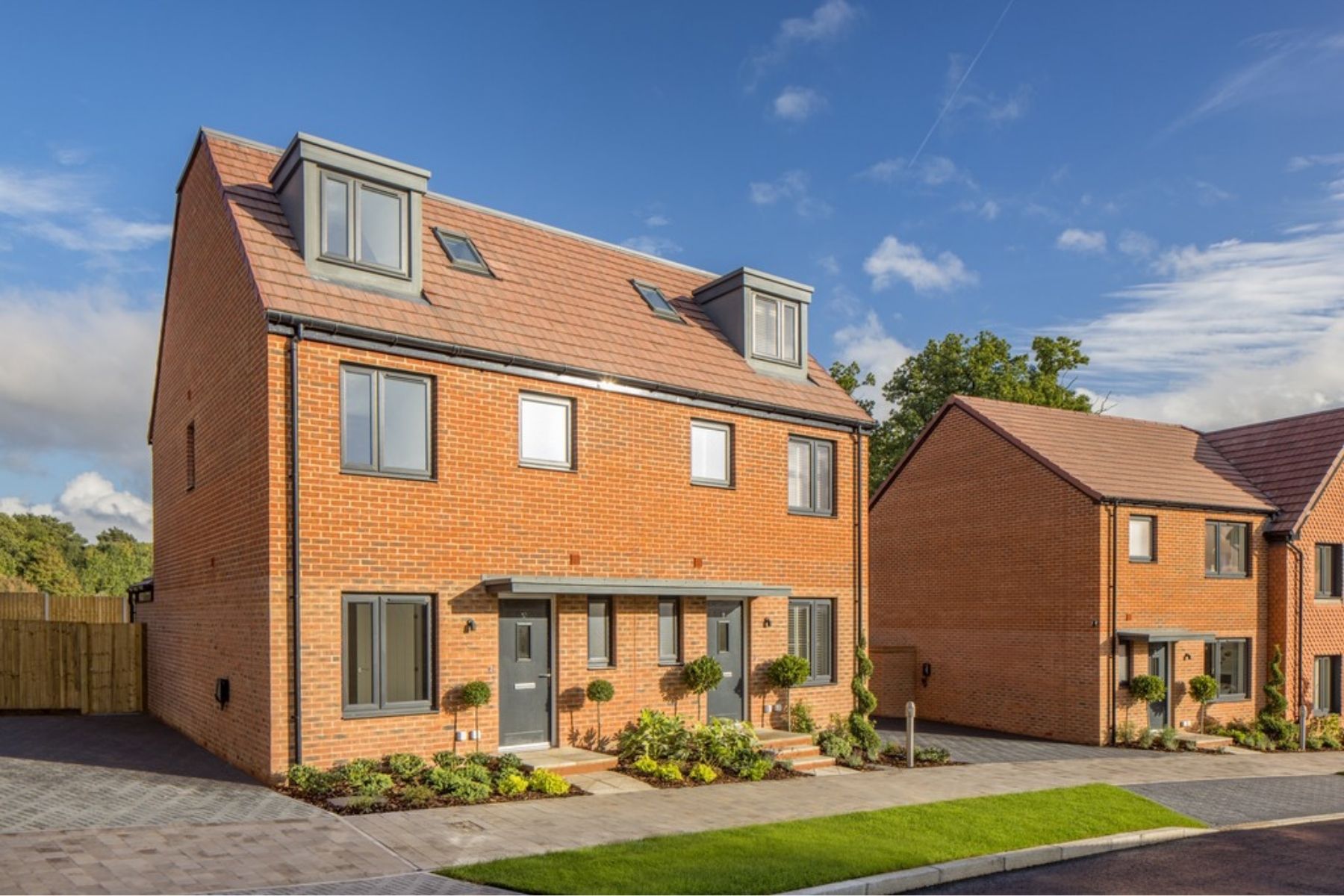 Semi-detached properties available at The Glades by Cala