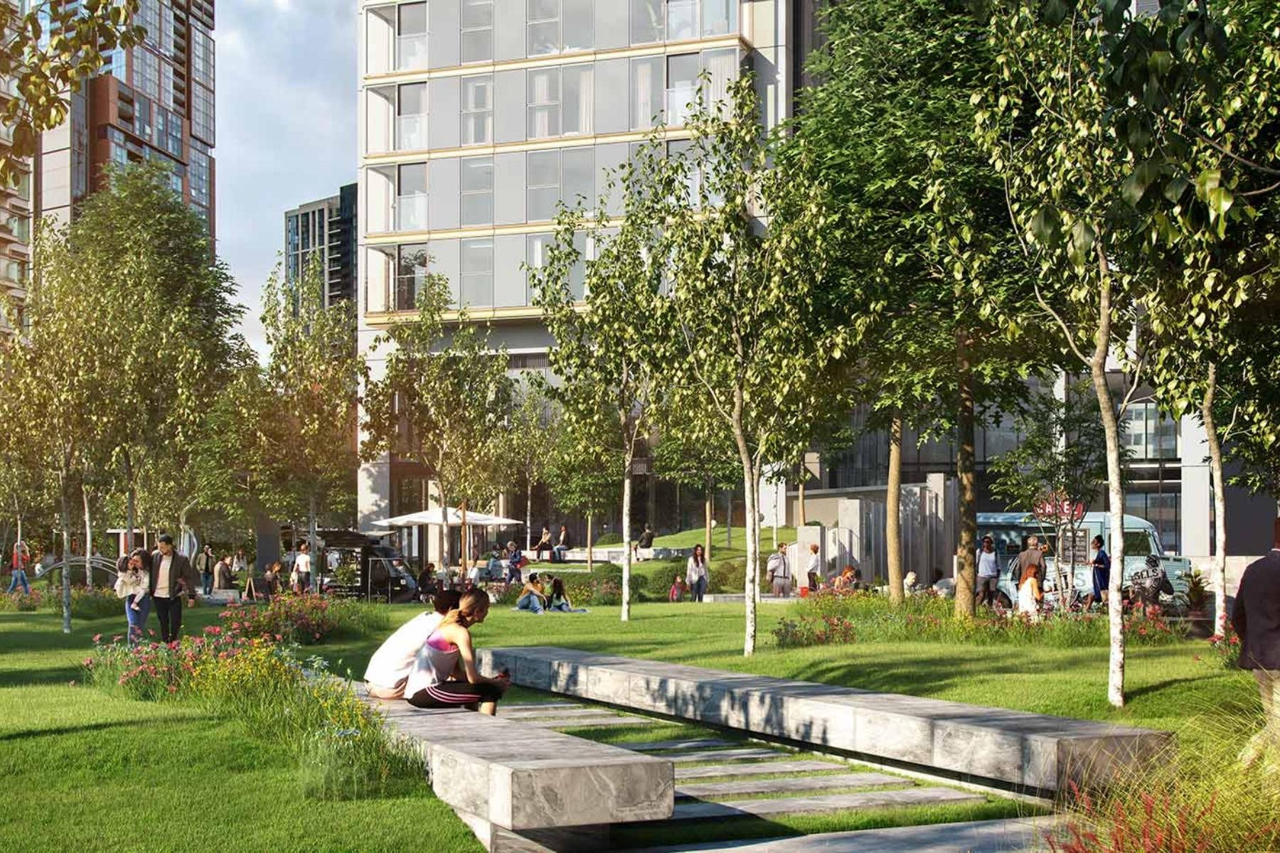 South Quay Plaza in Canary Wharf
