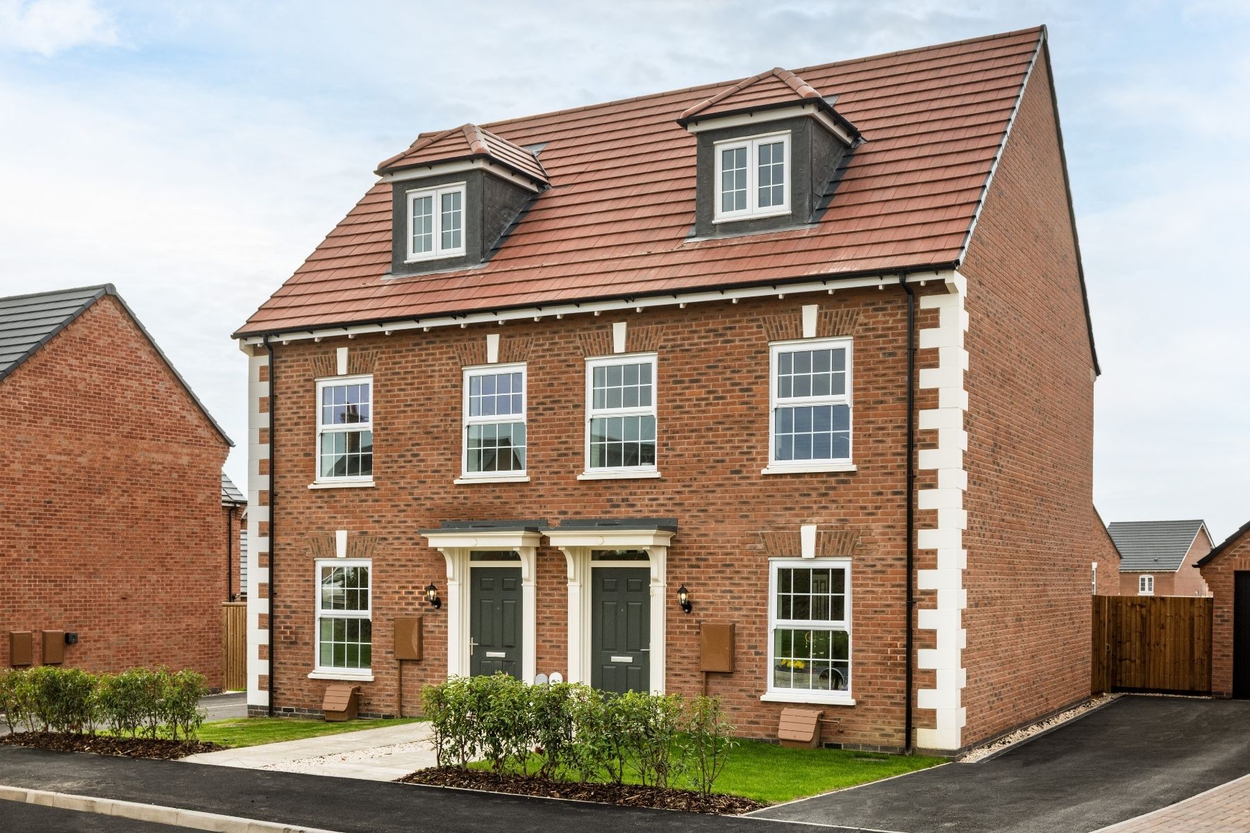 New homes at Thorpebury in the Limes by Davidsons Homes